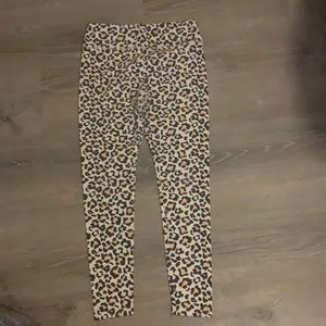cheetah print leggings